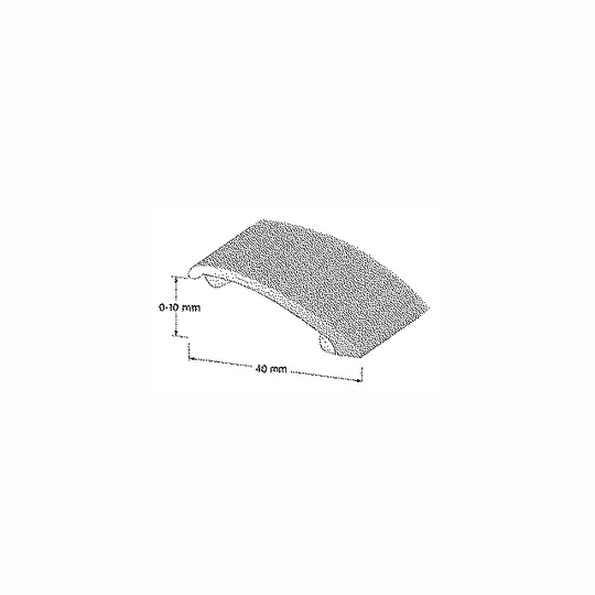 NIVÅLIST VIT EK 0-10MM 2M | Beijerbygg Byggmaterial