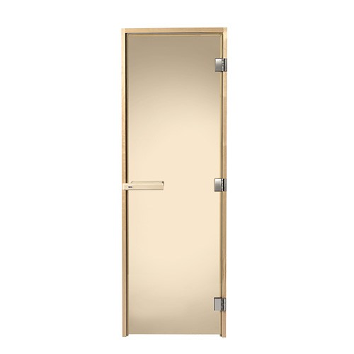 DGB bronsfärgat glas Tylö Bastudörr 7 x 21