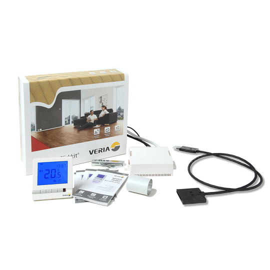 Trådlöst termostatset Veria Wireless Clickkit 100 W
