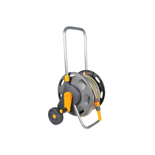 Hozelock - Slangvagn- 25m slang koppl & munstycke