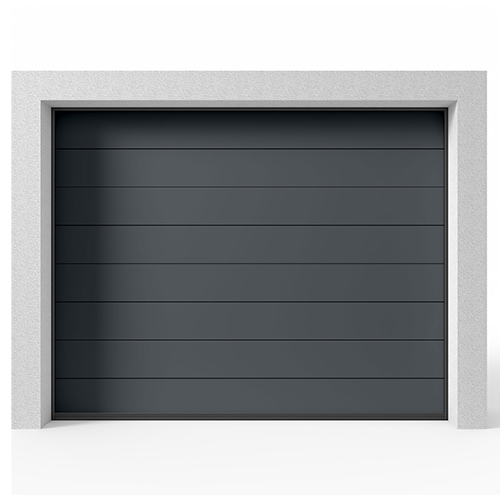 Garageport Takskjutport Modern Panel Antracit, 2400x2000