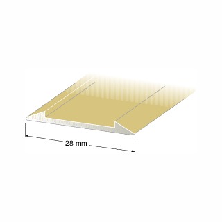 SKARVLIST 28MM 100CM CHAMPANGE NR61 | Beijerbygg Byggmaterial