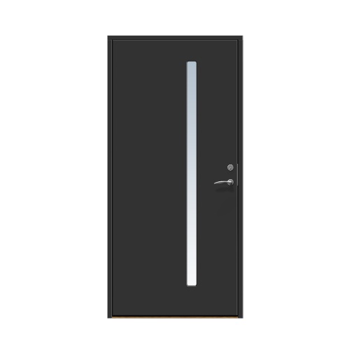 Ytterdörr Stabil Hjärup 10 x 21, Vänsterhängd, Svart