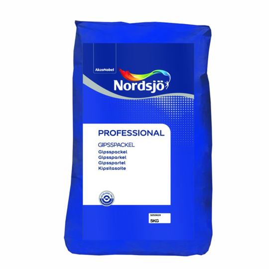 GIPSSPACKEL NORDSJÖ PROFESSIONAL 5KG | Beijerbygg Byggmaterial