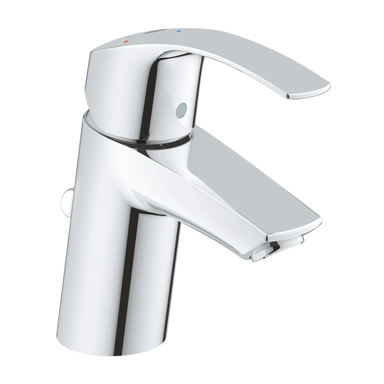 Grohe Tvättställsblandare Eurosmart Krom