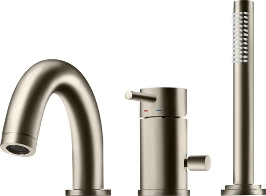 Tapwell Badkarsblandare BI047 Borstad Nickel