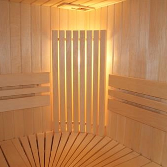 Sauna Sweden Ryggstöd för hörn Asp