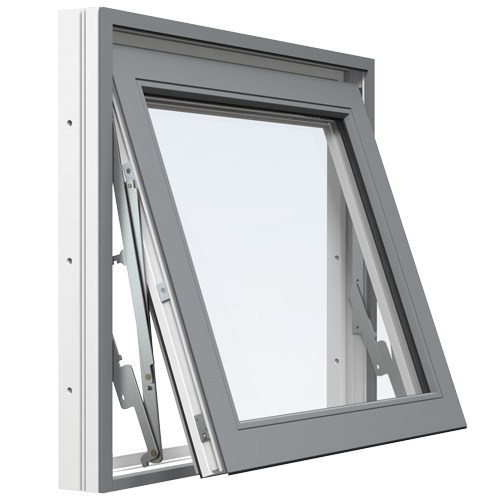 Energi Aluminium Vridfönster Askgrå, 9, 14