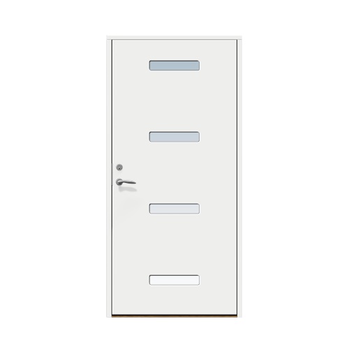 Ytterdörr Stabil Mellby 10 x 21, Högerhängd, Vit