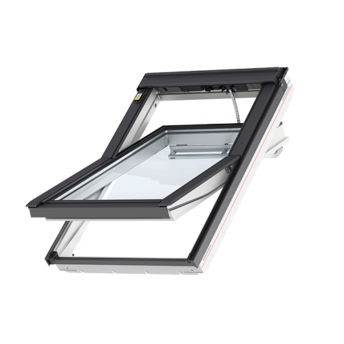 Pivåhängt med fjärrstyrning Velux takfönster 7 x 12, Solo 7, El (230V)